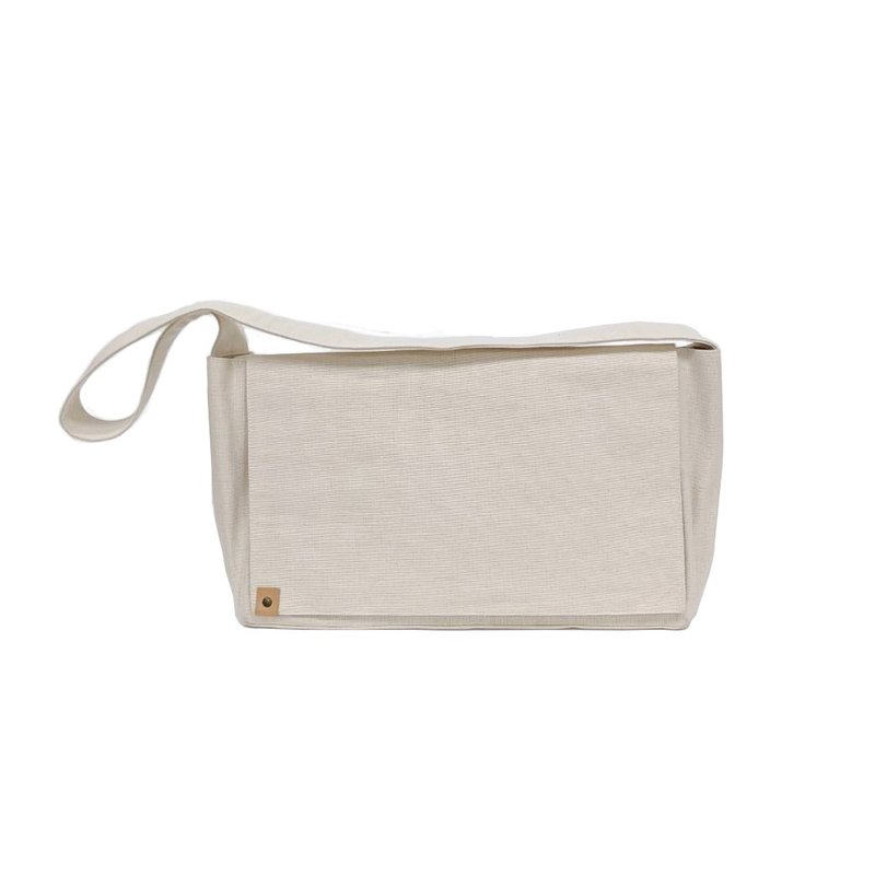 Satchel Bag - Messenger Bags & Sling Bags - Paper White