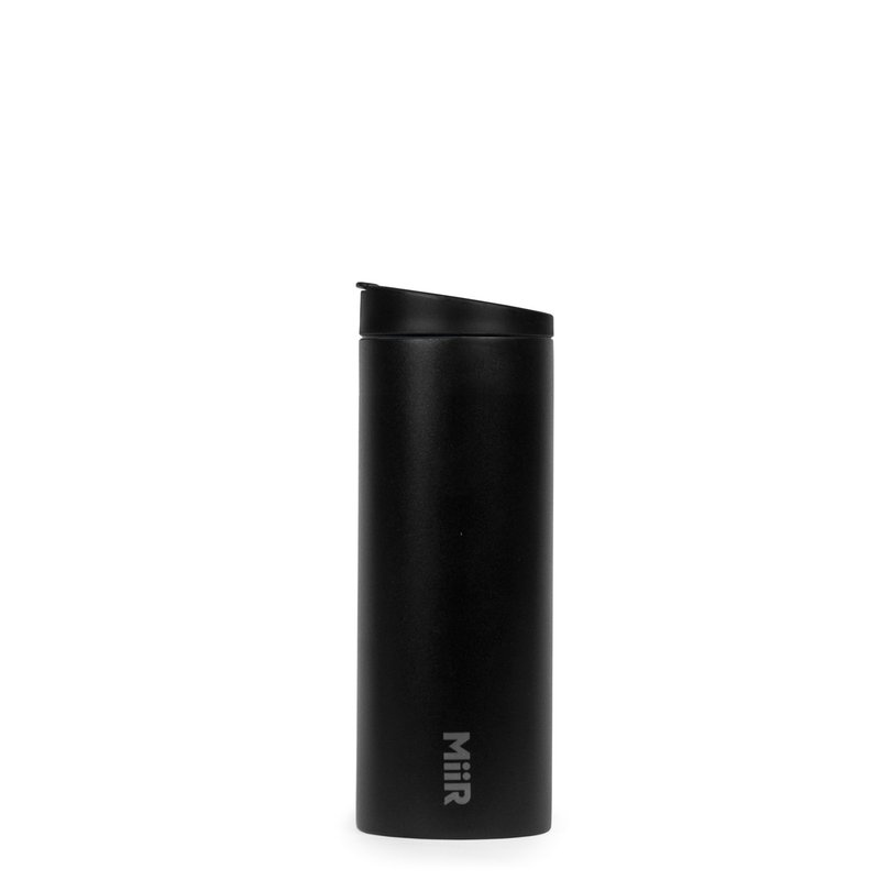 MiiR 雙層真空 保溫/保冰 易開蓋 旅行 隨身瓶 16oz/473ml 經典黑 - 保溫瓶/保溫杯 - 不鏽鋼 黑色