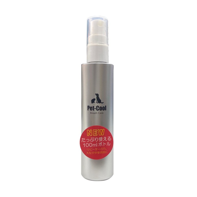 預購 BreathCare 口腔噴霧 改善口臭 牙垢 貓狗適用 100ml - 寵物沐浴乳/洗毛精 - 其他材質 