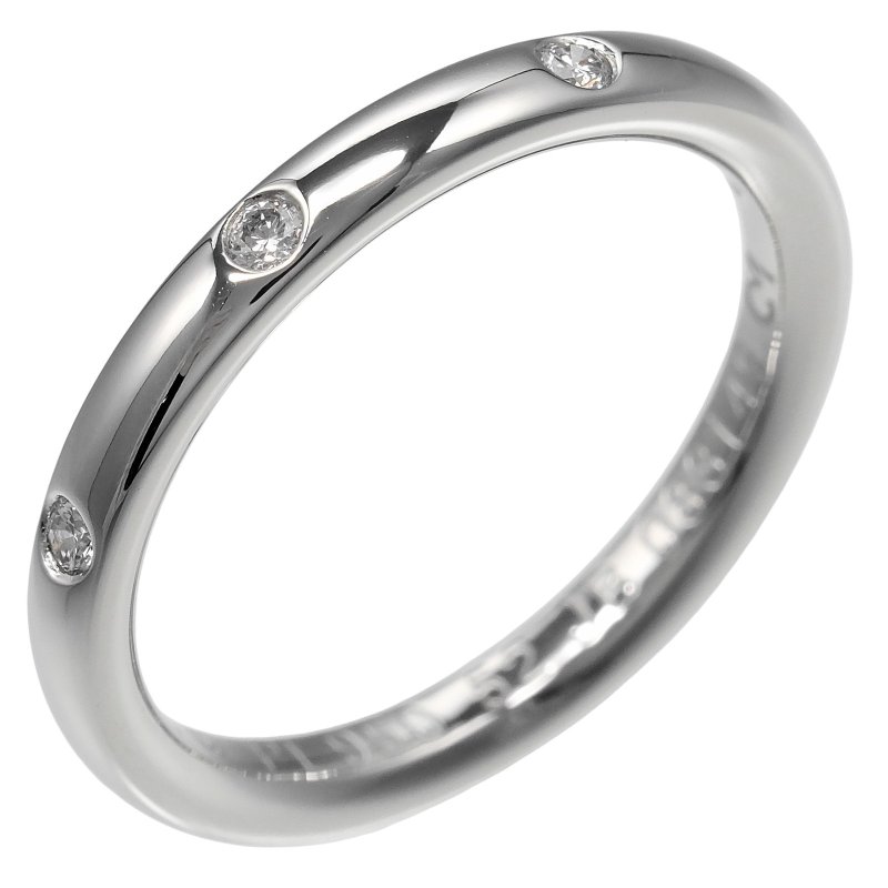 【日本直送】 Van Cleef & Arpels リング アンフィニ エトワール 11.5号 Pt950プラチナ 3Pダイヤ 約5g 【中古】 - 戒指 - 貴金屬 銀色