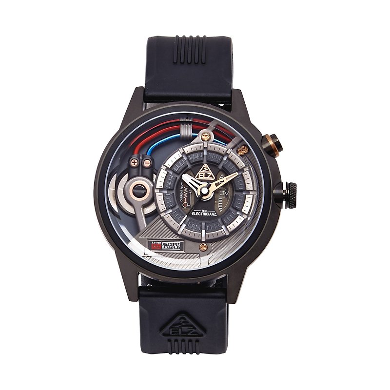 ELZ-generator - Men's & Unisex Watches - Stainless Steel Black