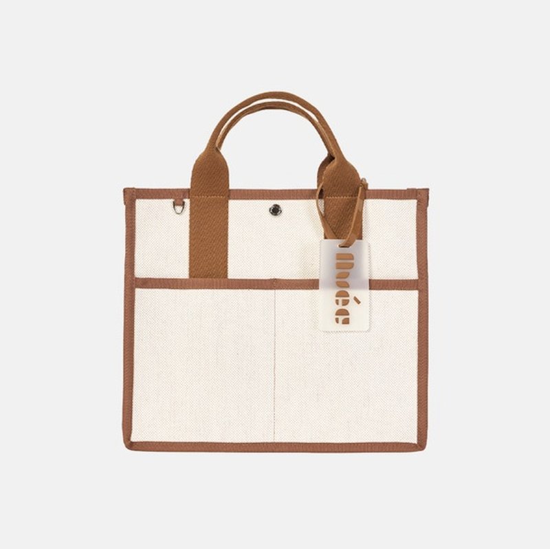 RoiBag 駝色 - 側背包/斜背包 - 棉．麻 咖啡色