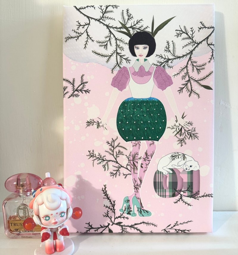 花語鈴蘭靜靜盛放的她 - 海報/掛畫 - 其他人造纖維 