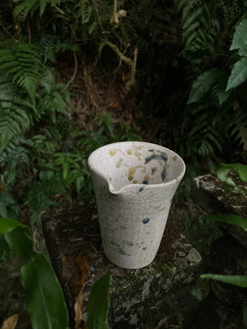 潑彩 開片茶海 03 - 茶壺/茶杯/茶具 - 陶 