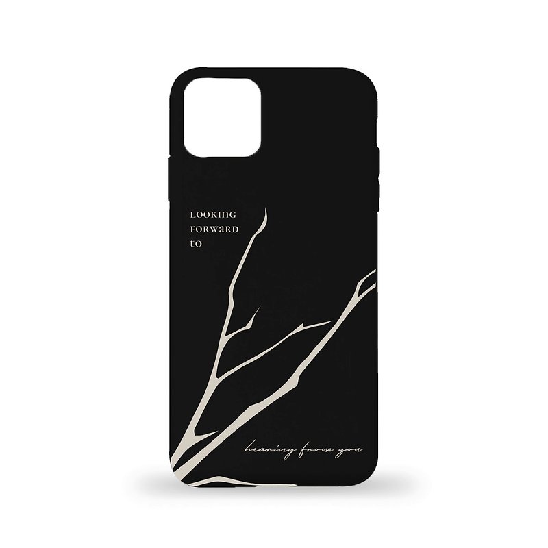 Customized waiting mobile phone case and free notebook - Phone Cases - Plastic White