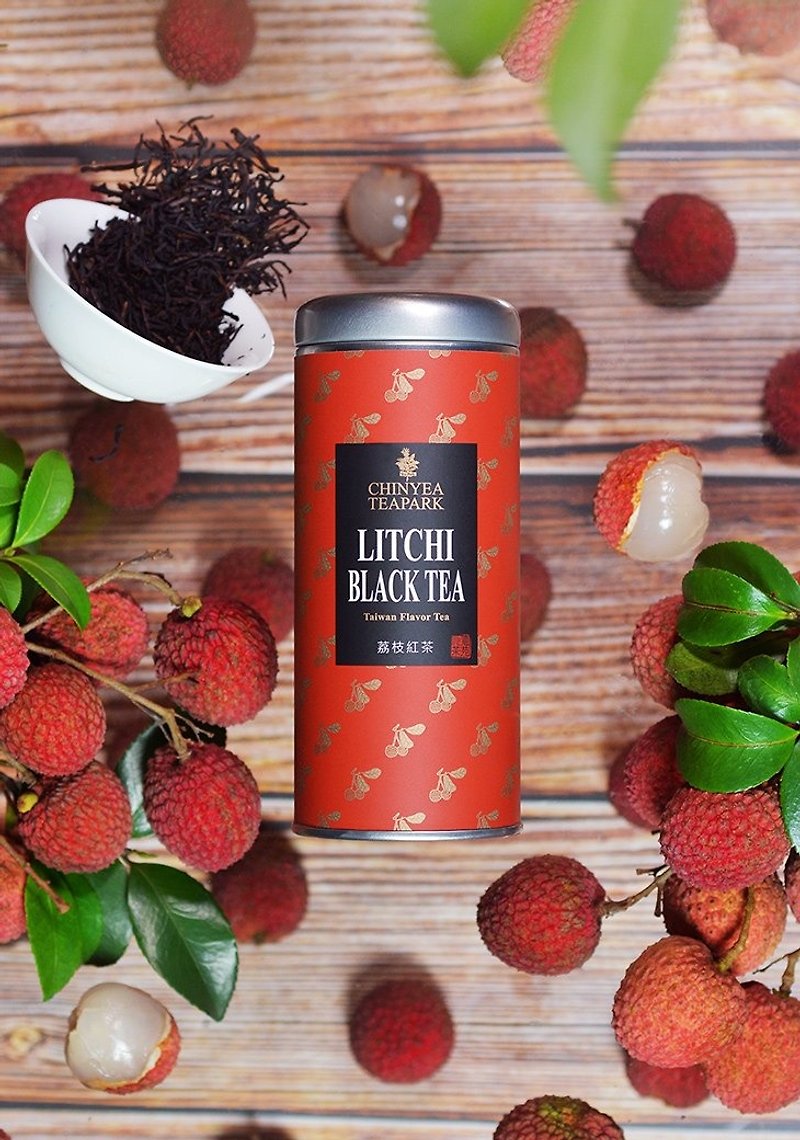Litchi Black Tea – Summer Fruit Flavored FOP Black Tea - Tea - Other Metals Red