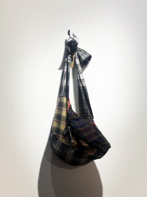 Vivienne Westwood タータン パッチワーク クロスボディ バッグ