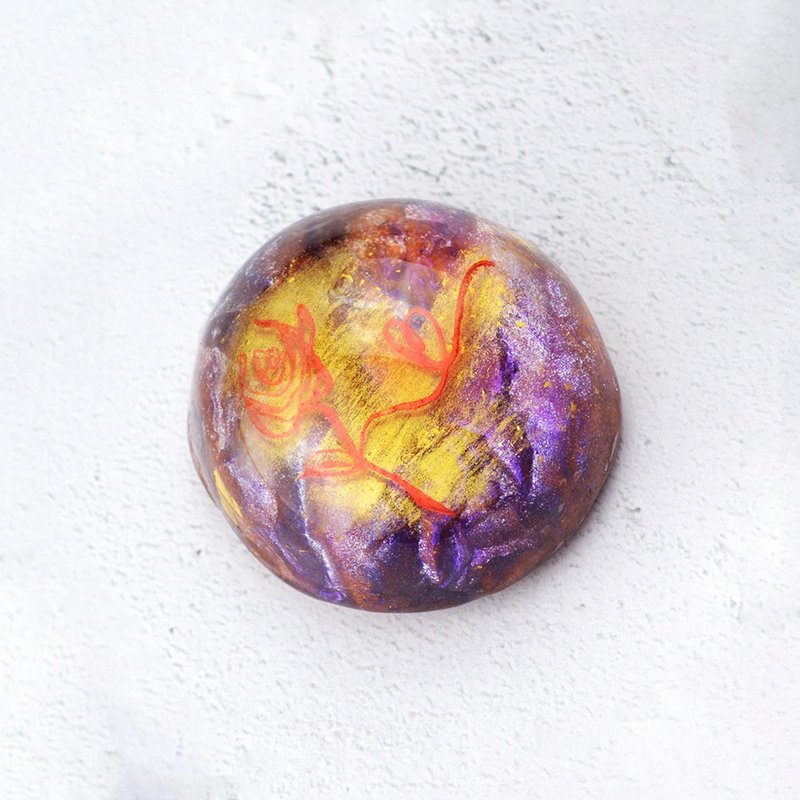 【紅線月老】浪漫紫色愛情守護石 | Patronus Stones - 肥皂/手工皂 - 其他材質 紫色