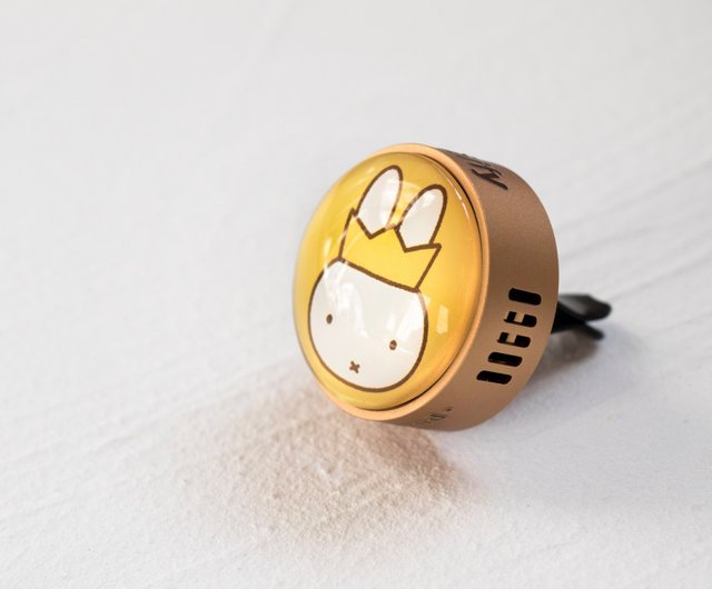 Pinkoi x miffy】車用エアコンディフューザー│王様ミッフィー