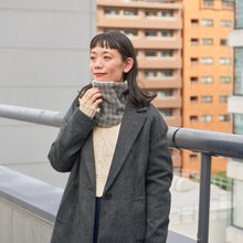 CHARM カイロが入る コットン ネックウォーマー