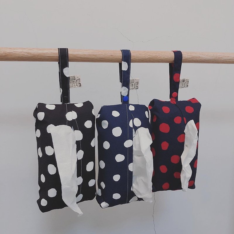 ㅓ Wrap-type hanging tissue cover ㅏ skimming point - Tissue Boxes - Cotton & Hemp Multicolor