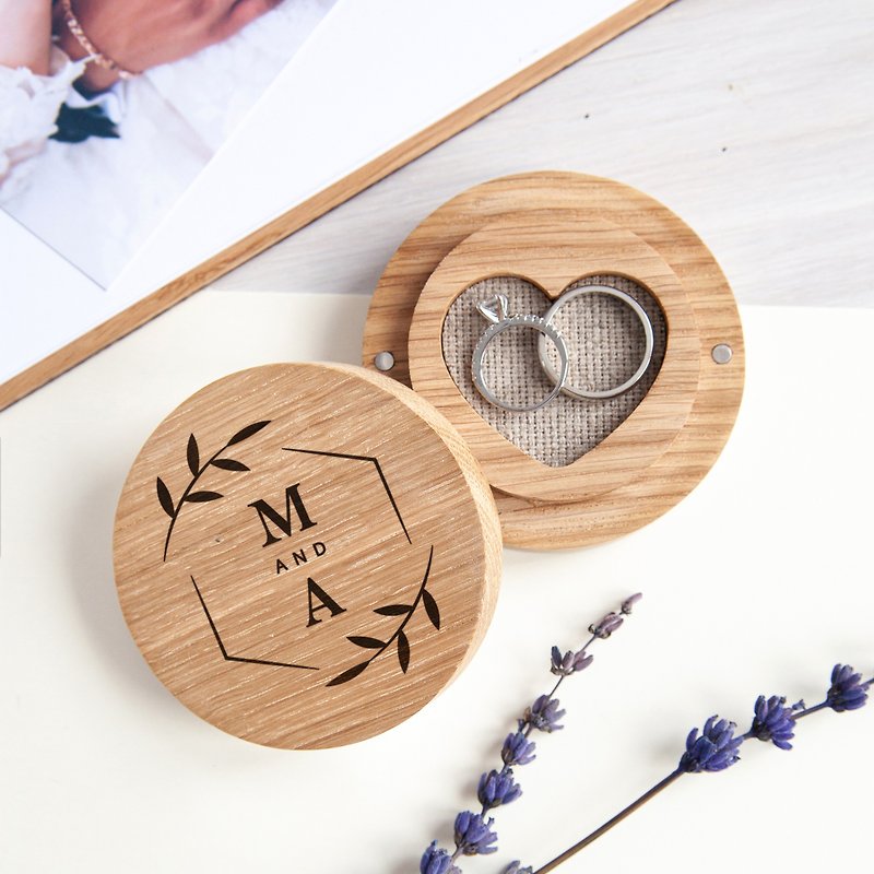 Wood Other Multicolor - Ring bearer box for wedding ceremony | wood ring pillow | ring box | ring holder