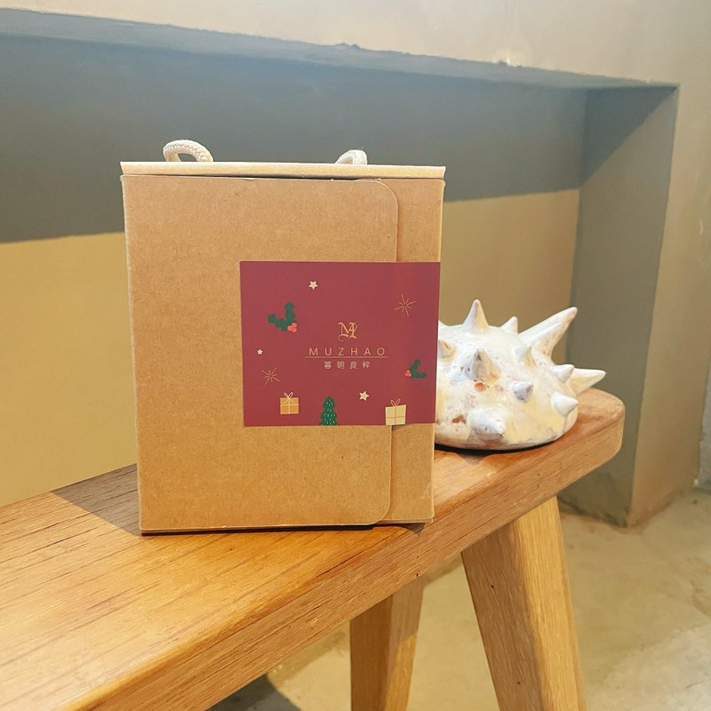 【交換禮物首選】小暮釀手作醬油禮盒| 聖誕限定版 職人原豆釀造 - 醬料/調味料 - 玻璃 紅色