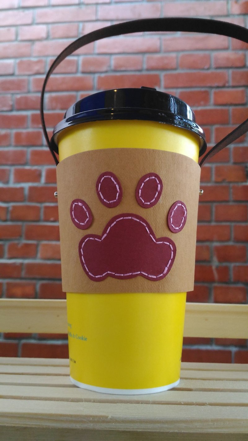 Meow Hand Washed Kraft Paper Meow Hand Cup Holder - Other - Paper Multicolor