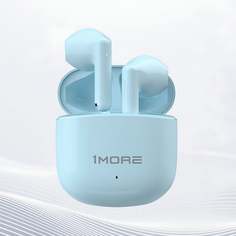 【1MORE】True Wireless Bluetooth Headphones/Q10/Blue/New product launch comes with Type-C charging bag - หูฟัง - วัสดุอื่นๆ สีน้ำเงิน