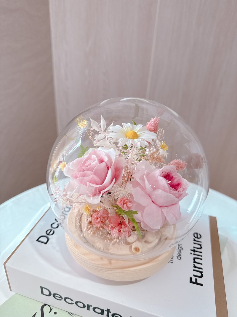 永生花波波小花園 - 乾燥花/永生花 - 玻璃 