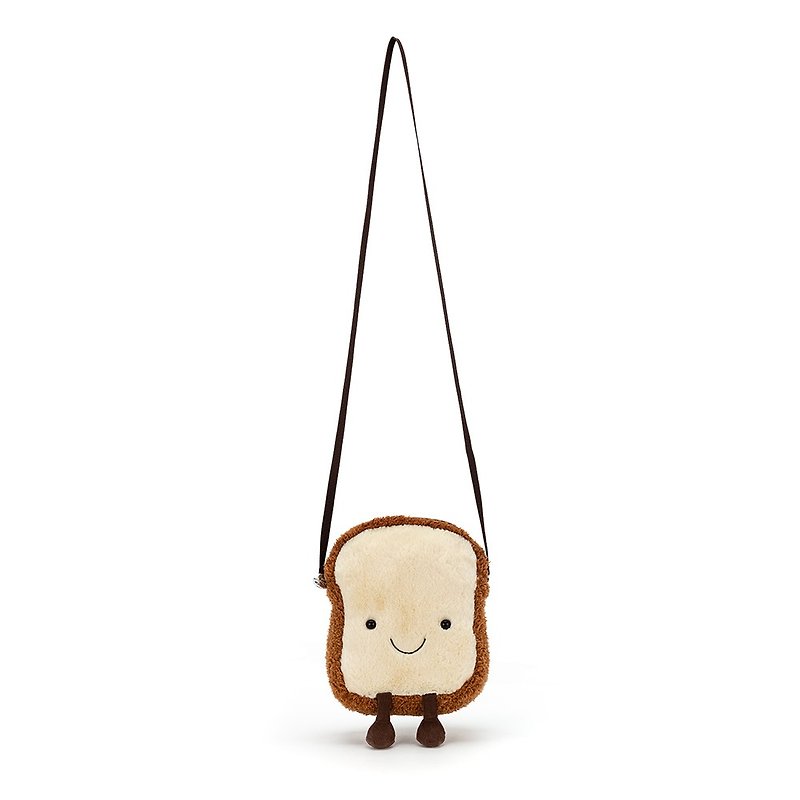 Jellycat Amuseable Toast Bag - Messenger Bags & Sling Bags - Polyester Brown