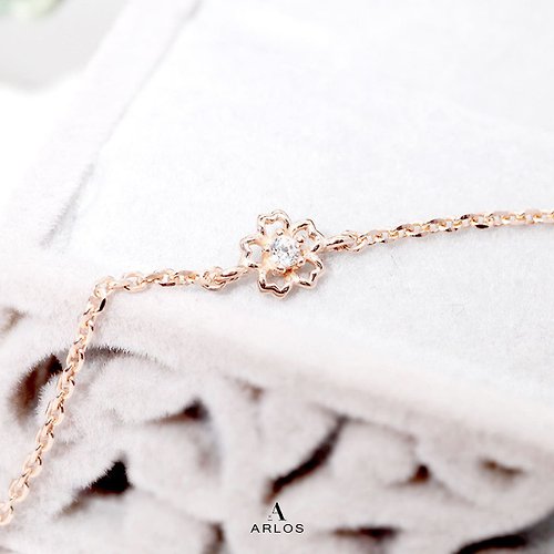 L'amour Moon Star Bracelet (Rose Gold) - Shop ARLOS Bracelets - Pinkoi