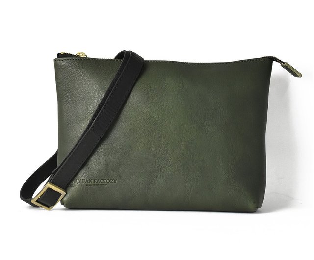 栃木レザー 4way ミニバッグ メンズ Body bag Shoulder bag Clutch bag