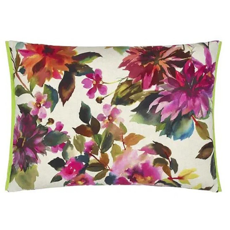 英國抱枕/靠枕 Manchu Outdoor Fuchsia - 60x45cm - 枕頭/抱枕 - 其他材質 多色