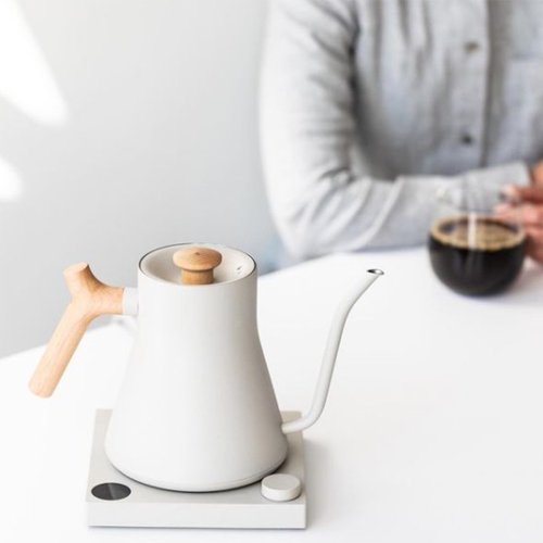 Pour Over Coffee Kettle with Thermometer for Exact Temperature(silver) -  Shop A-IDIO Coffee Pots & Accessories - Pinkoi