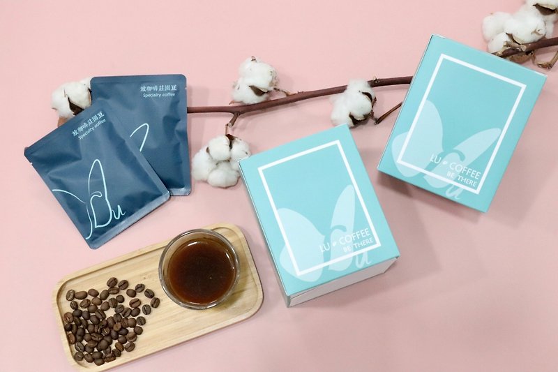 【Lu Coffee Espresso Concentrate Carry Bag】Manor Concentrate 2 boxes (12 packs/box) - Coffee - Concentrate & Extracts Blue