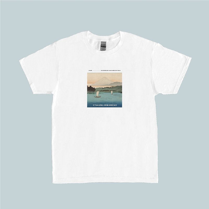 [Cotton T-shirt] Ukiyoe series/3 styles-family/couple/individual - Unisex Hoodies & T-Shirts - Cotton & Hemp 