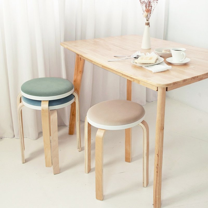 Melko wood dining chair (2 into the group) - Chairs & Sofas - Wood Multicolor