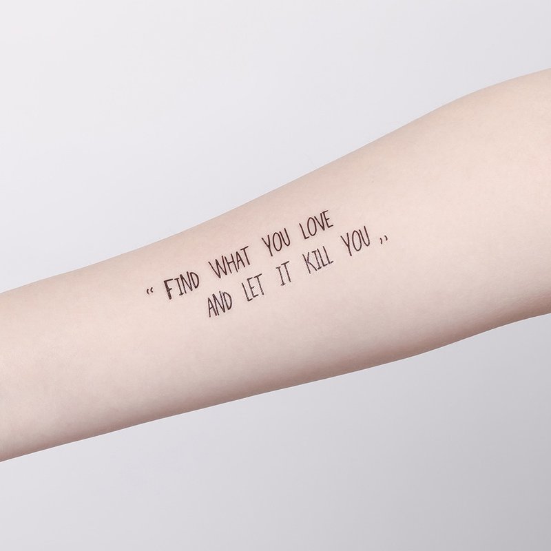 Surprise Tattoos - Temporary Tattoo - Temporary Tattoos - Paper Black