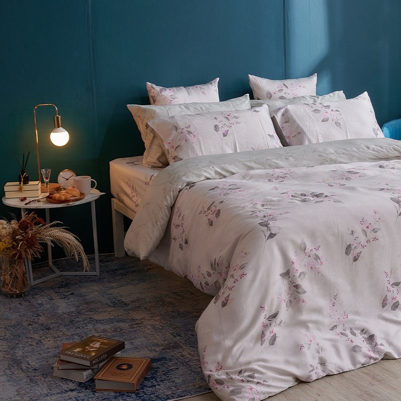 [Loving Home Shop] 100% Tencel Made in Taiwan / 60 Pieces / 300 Weaves (Angel Flower Language) - Bedding - Other Materials Gray