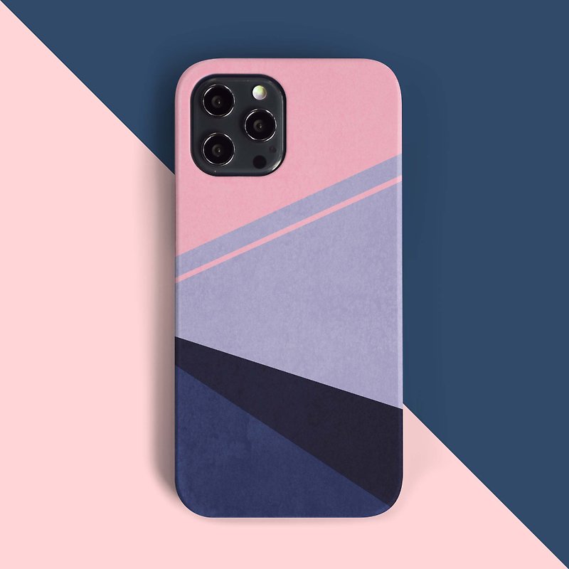 ジオメトリック/ピンクの電話ケース - スマホケース - プラスチック ピンク