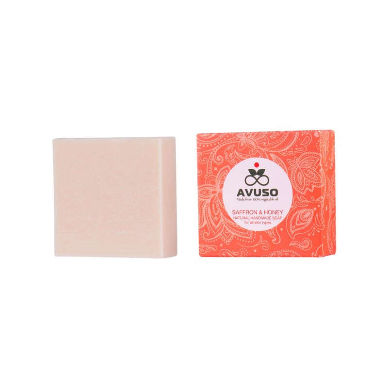 AVUSO Traveler Saffron Honey Handmade Soap - Soap - Other Materials 