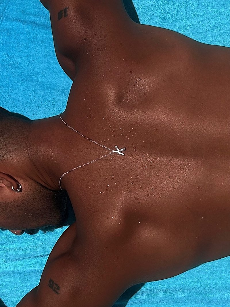 25n | 字母K項鍊 - 項鍊 - 純銀 銀色