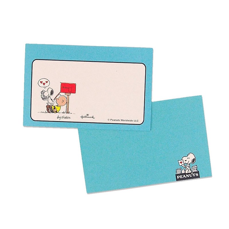 Snoopy received a lot of love letters in 8 pieces [Hallmark-Peanuts Snoopy-JP Gift Card] - Cards & Postcards - Paper Blue