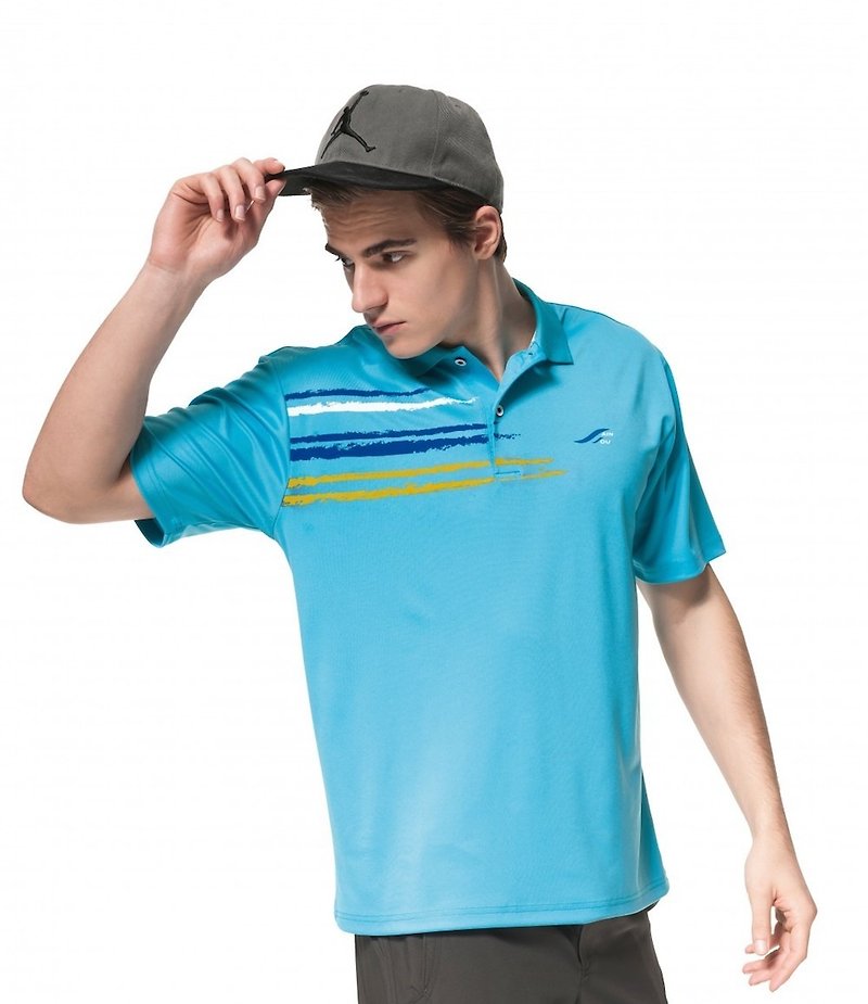 MIT Moisture Wicking POLO Shirt (Men's) - Men's Sportswear Tops - Polyester Multicolor