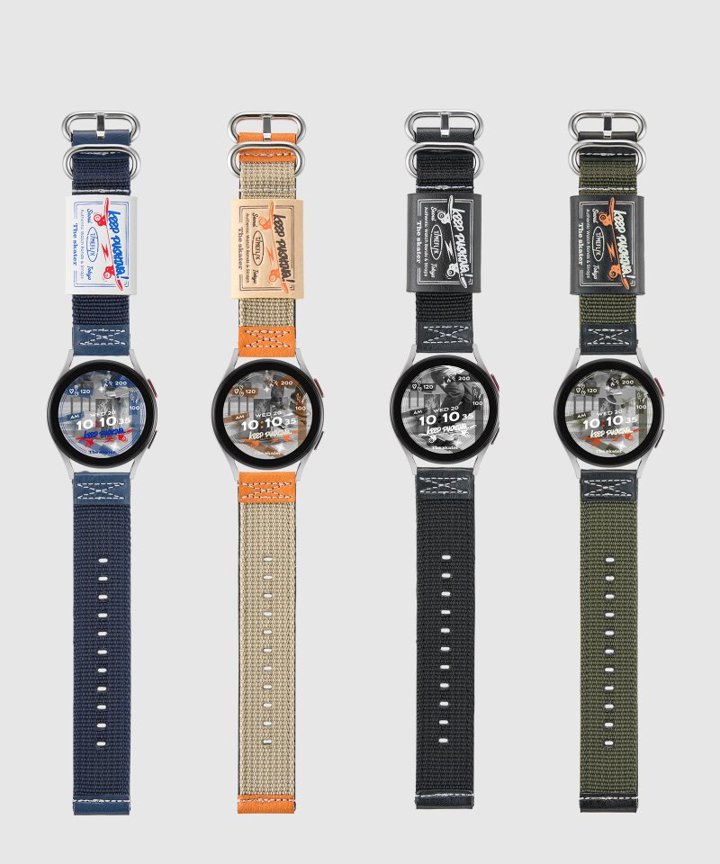 TIMEFLIK 經典款 BE ACTIVE 滑板風格 Galaxy 智慧錶錶帶 - 錶帶 - 尼龍 