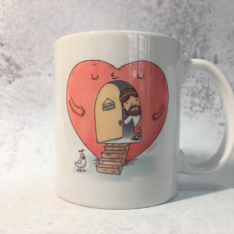 Mug-come to my heart - แก้วมัค/แก้วกาแฟ - ดินเผา 