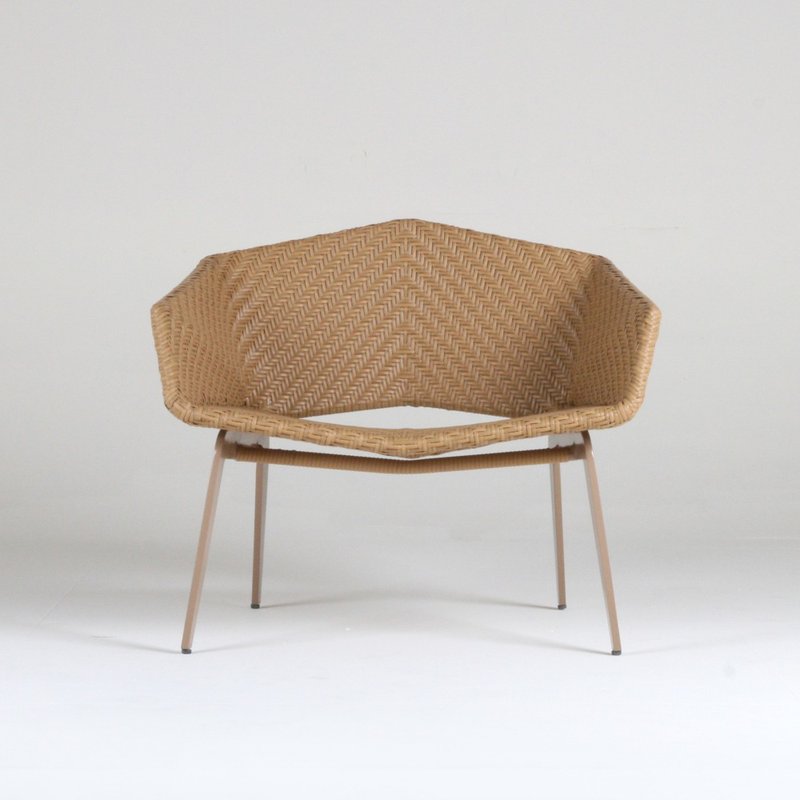 室內戶外皆可椅-稻禾色-鑽石造型//Indoor and Outdoor - 椅子/梳化 - 防水材質 卡其色