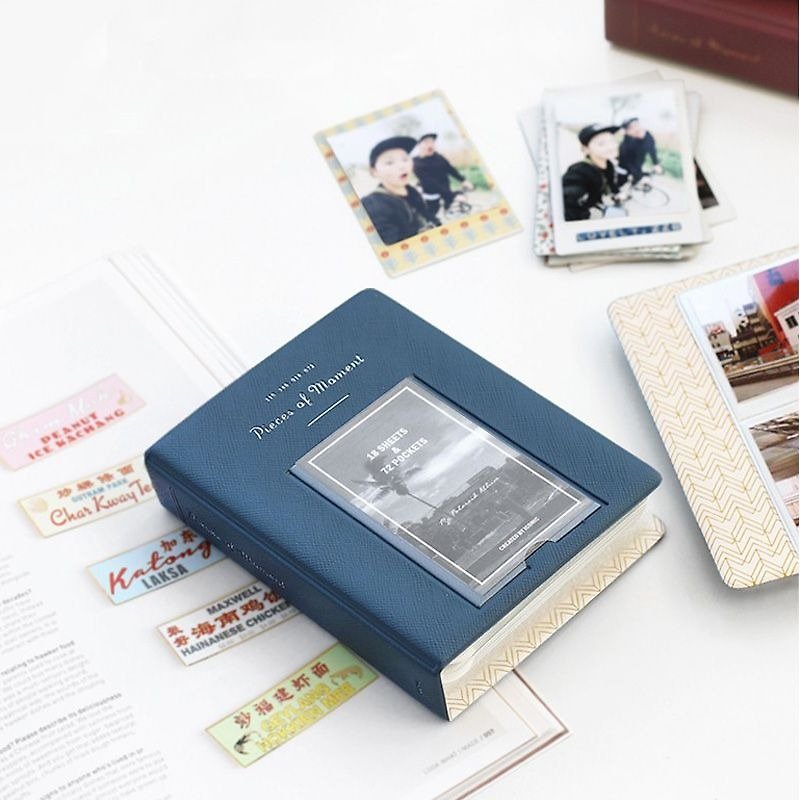 Iconic travel accessories - collection of memories of the beginning of the legislation was V3 - calm blue, ICO86741 - Photo Albums & Books - Plastic Blue