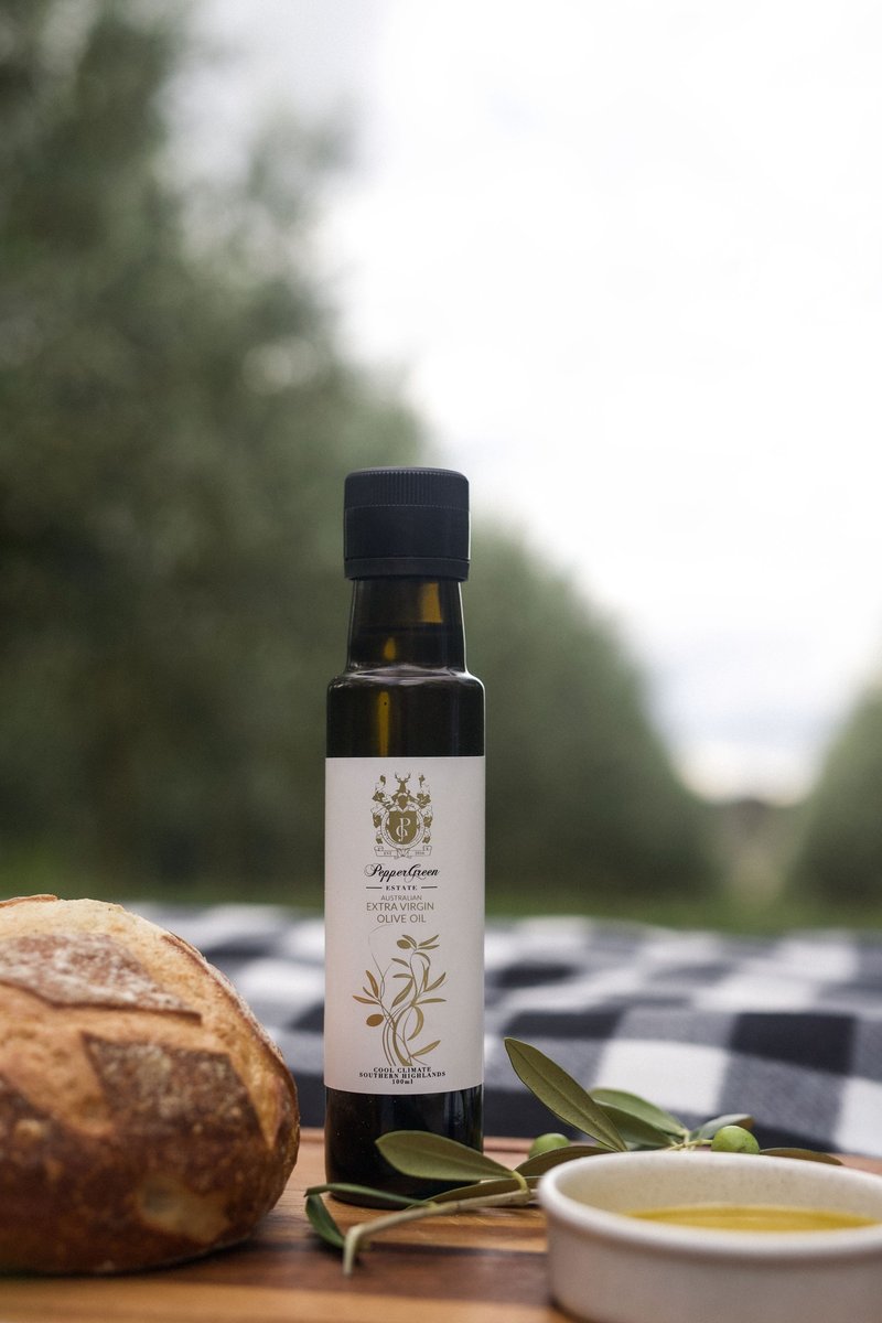 隨行風味 澳翠莊園 特級初榨橄欖油 100ml Arbequina 冷壓品飲 - 醬料/調味料 - 玻璃 白色
