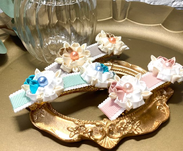 acca ヘアクリップ バレッタストーン装飾 3点セット acca ヘアクリップ バレッタストーン装飾 3点セット リトル