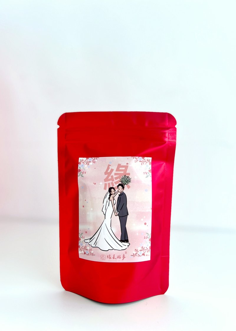 似顏繪 婚禮小物 好事花生糖 桌上禮/二進禮/可客製化禮品 活動禮 - 蛋捲/餡餅/零食 - 其他材質 粉紅色