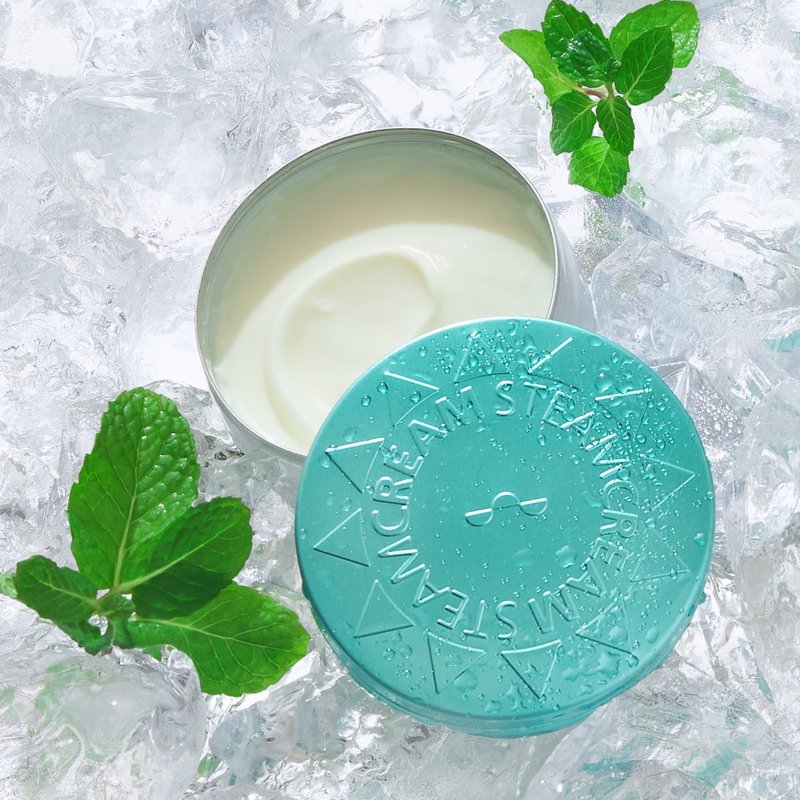 [Cooling Sunscreen] 1046 Cool Summer Mint Sunscreen Steam Cream SPF33 PA+++ Summer Gift - Sunscreen - Other Materials 