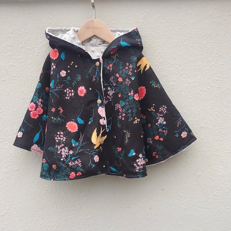 Poncho/Cloak for children - Coats - Cotton & Hemp Multicolor