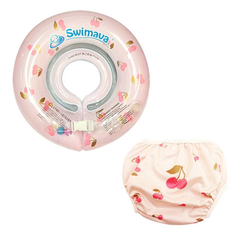 Swimava Cherry Baby Swim Neck/Nose Suit Set - Kids' Toys - Plastic Multicolor