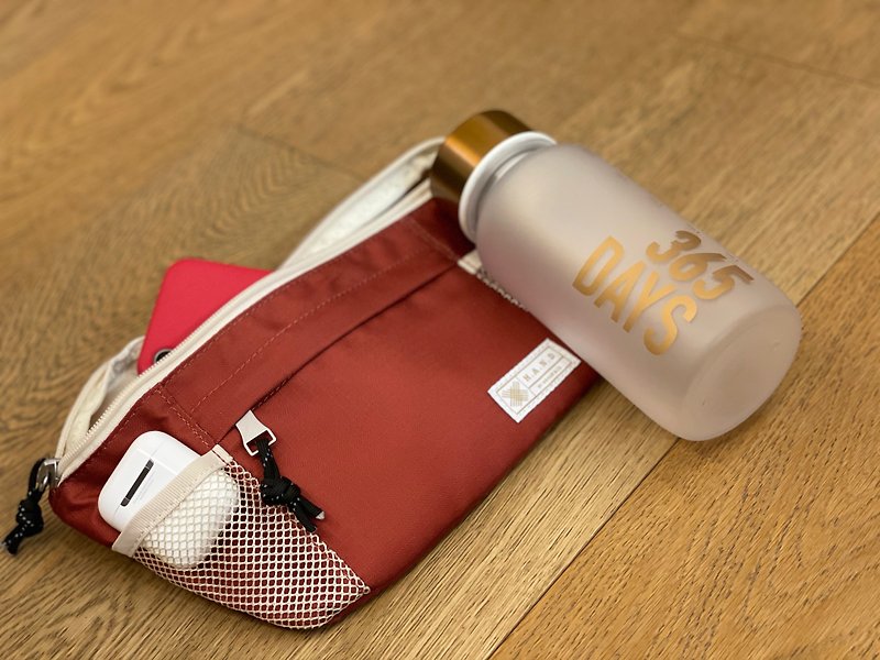 【Blessing bag】Limited gift box 3 colors Hong Kong original waist bag cross-body with hot and cold tea and coffee cup filter
