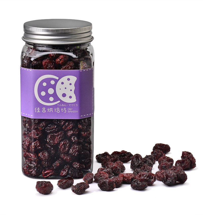 養生蔓越莓果乾 250g/罐-佳昌烘焙坊(1~6罐組合) - 水果乾 - 其他材質 紫色