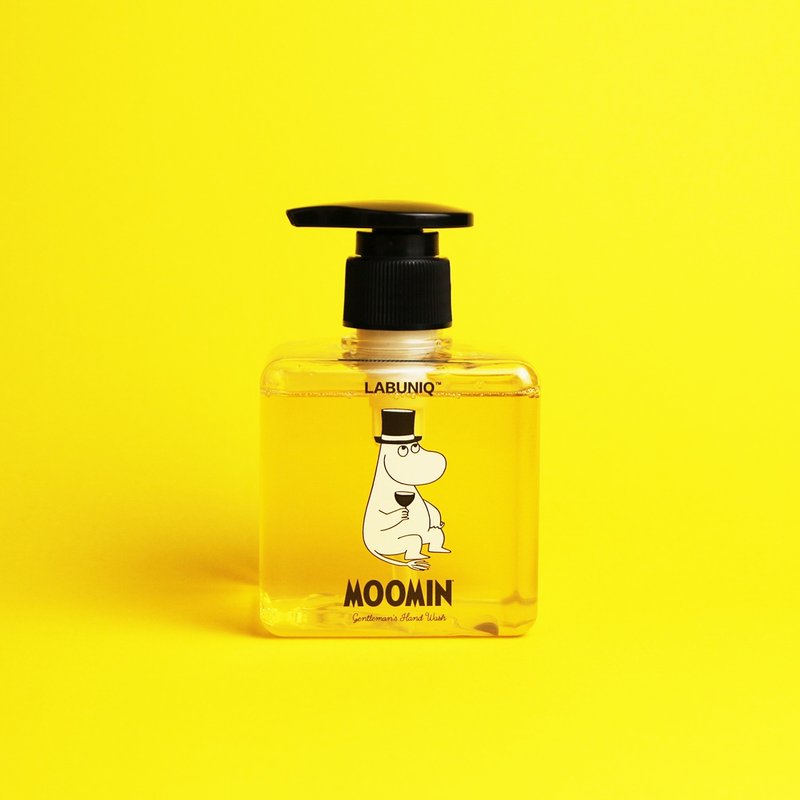 【Pinkoi x Moomin】Moominpappa Gentleman's Hand Wash - ผลิตภัณฑ์ล้างมือ - วัสดุอื่นๆ สีดำ