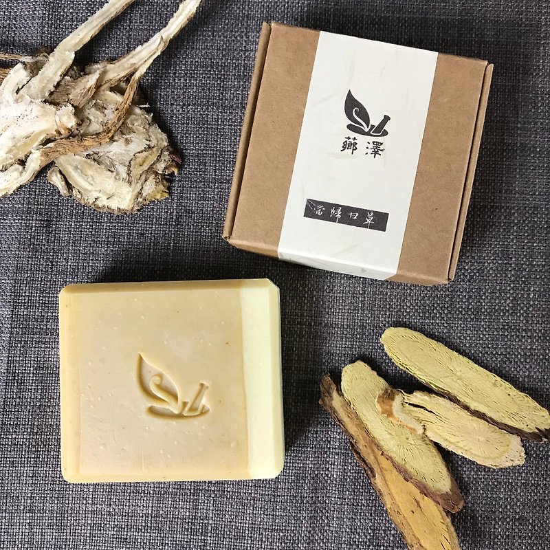 Angelica-Liquorice(Soothing Balance) |Chinese Herb Handmade Soap - Soap - Other Materials Gold
