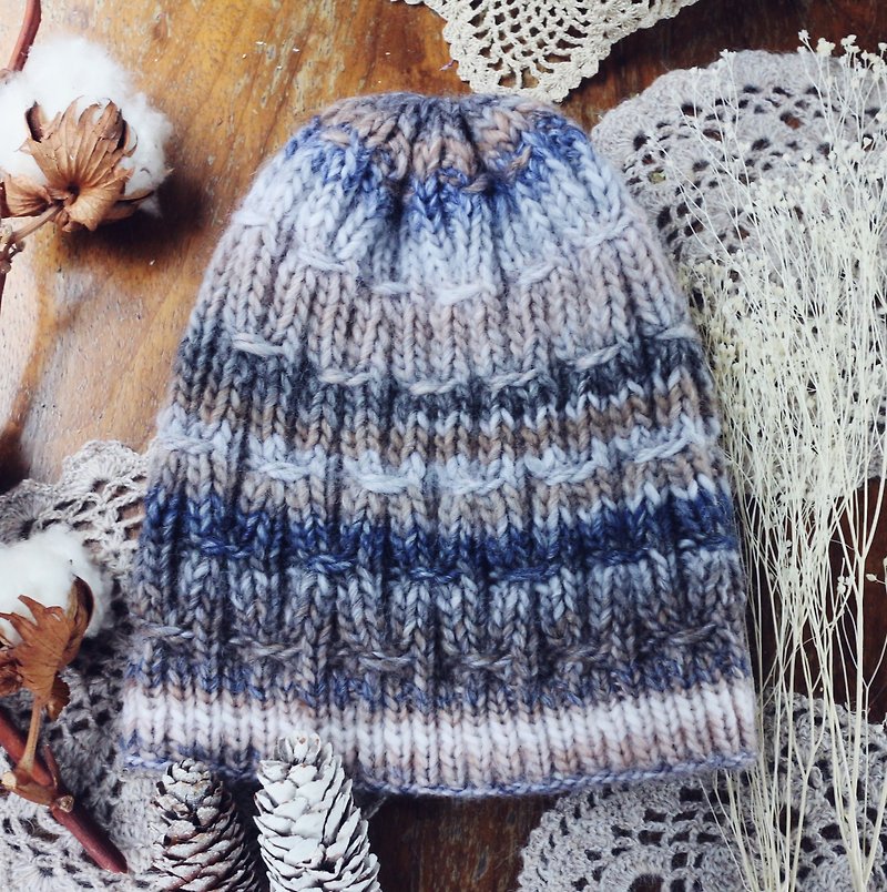 ChiChi Handmade-Nordic Country-Woolen Hat - Hats & Caps - Wool Multicolor